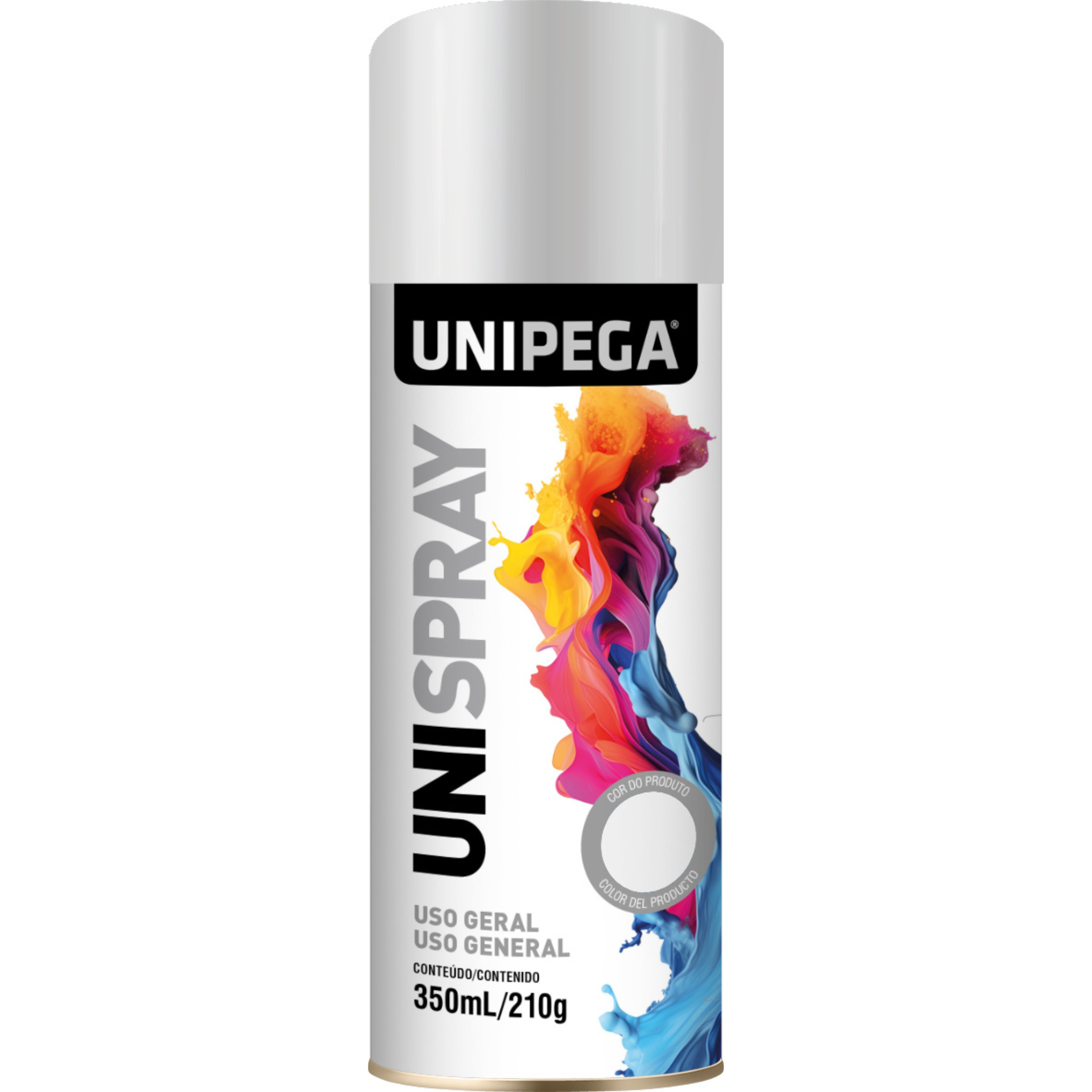 Tinta Spray Uso Geral Cinza Gelo 350ml210g