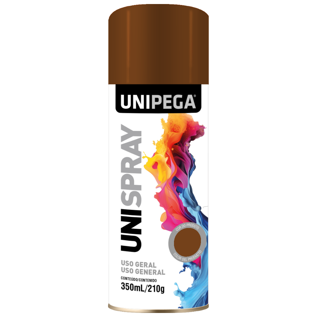 Tinta Spray Uso Geral Marrom 350ml210g