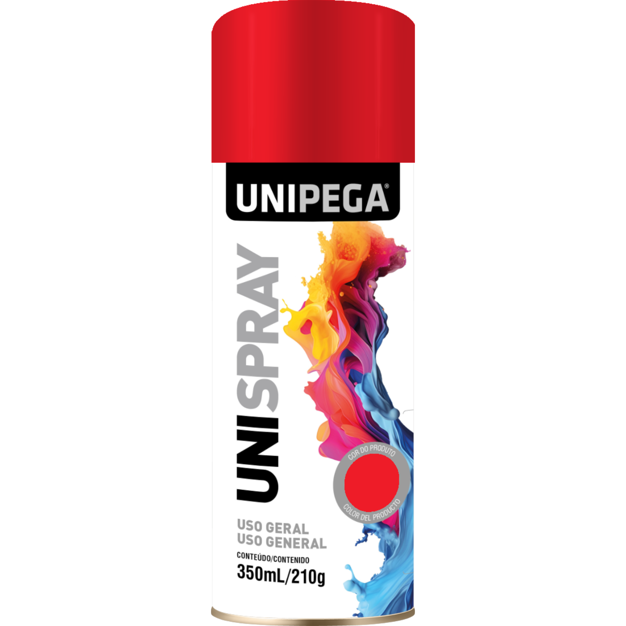 Tinta Spray Uso Geral Vermelho 350ml